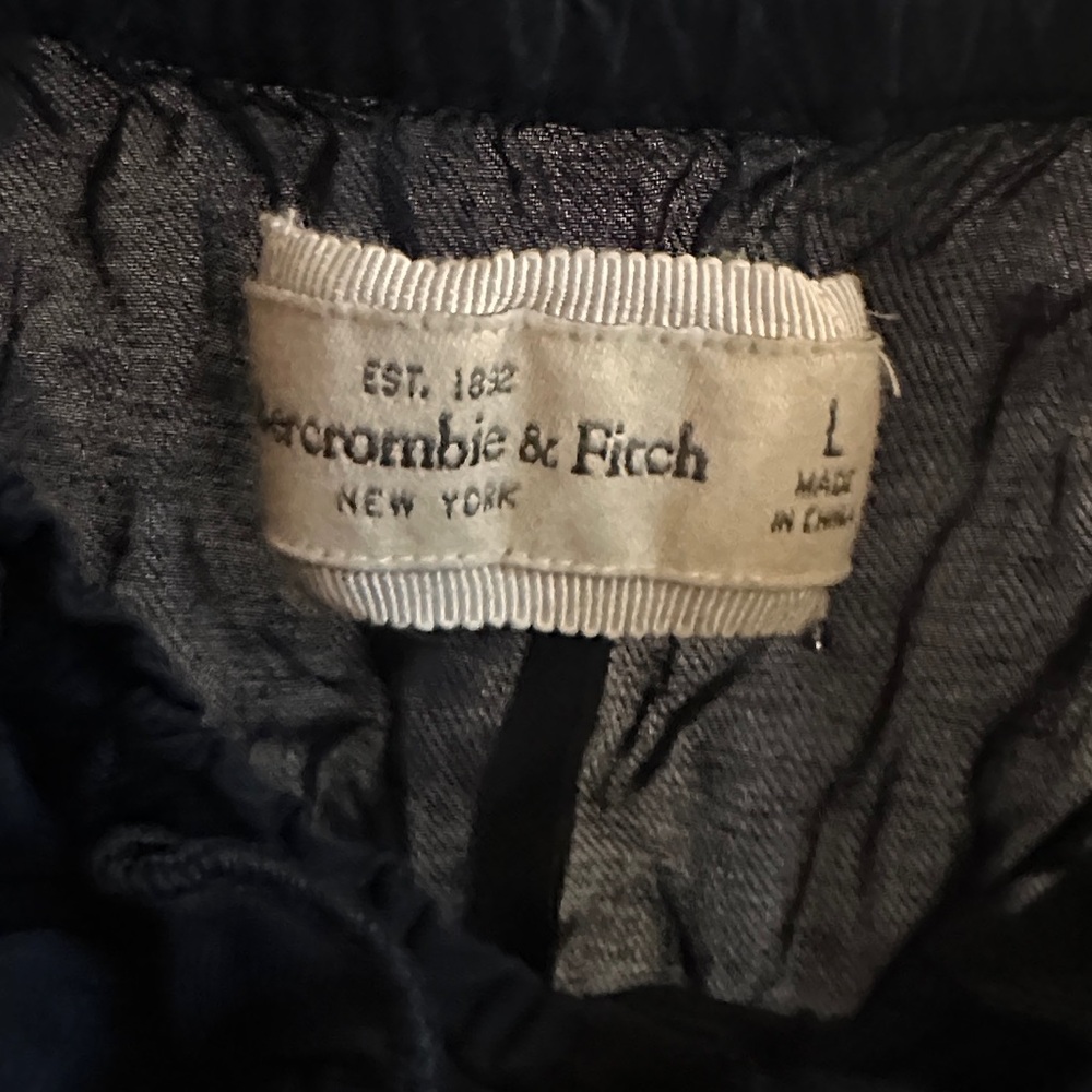 Navy Abercrombie Women's Dress - Picture 3 of 4